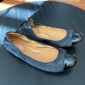 ⭐️ Coach Black Ballet Flats